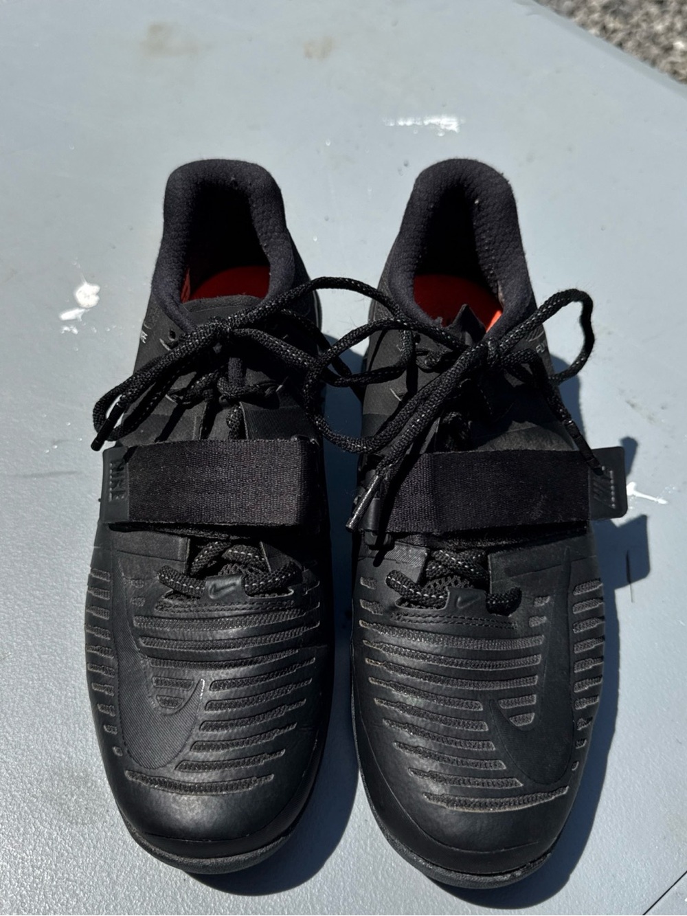 Nike Romaleos 3 Men's Weightlifting Shoes Size 8 Black